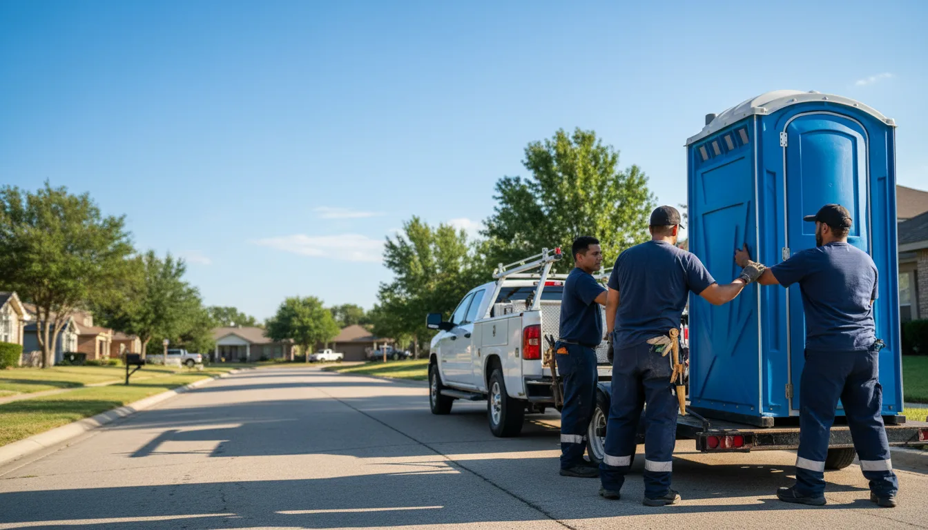 Portable Toilet Rental in Camden, MI near me
